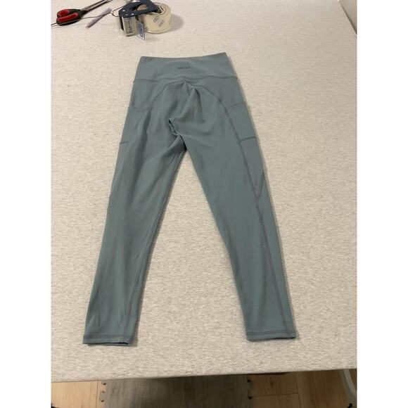 Barre3 Leggings Womens Small High Rise Yoga Pants Pockets Stretch Activewear - Picture 3 of 9